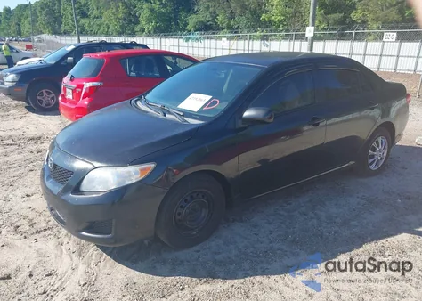 2010 Toyota Corolla Le z USA, uszkodzony, nr VIN JTDBU4EE2AJ085864